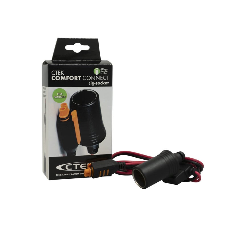 CTEK CTX Indicator Plug 12V, LED Indicator Showing Battery Charge Status & When Itâ€™s Time to Charge, Using The Vehicle 12V Accessory Sockets, for All 12V Lead-Acid Batteries Chargers up to 8A - Image 3